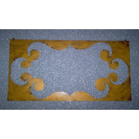 CORNICE design Laser FERRO Battuto per Specchio o Foto con o senza LED . Realizzazioni Personalizzate . 830