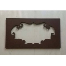 CORNICE design Laser FERRO Battuto per Specchio o Foto con o senza LED . Realizzazioni Personalizzate . 830