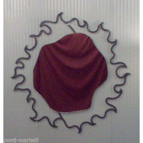CORNICE design FERRO Battuto per Specchio o Foto con o senza LED . Realizzazioni Personalizzate . 833