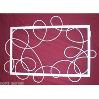 CORNICE design FERRO per Specchio o Foto con o senza LED . Realizzazioni Personalizzate . 834