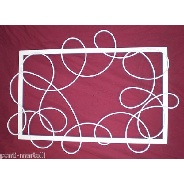 CORNICE design FERRO per Specchio o Foto con o senza LED . Realizzazioni Personalizzate . 834