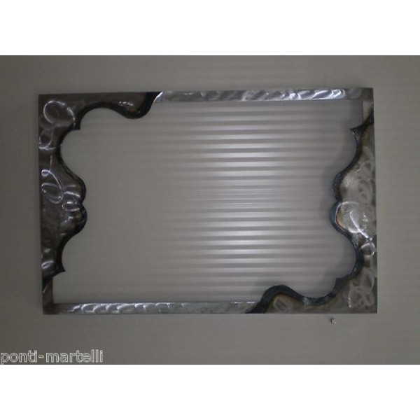 CORNICE design Laser FERRO Battuto per Specchio o Foto con o senza LED . Realizzazioni Personalizzate . 836