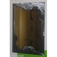 CORNICE design Laser FERRO Battuto per Specchio o Foto con o senza LED . Realizzazioni Personalizzate . 836
