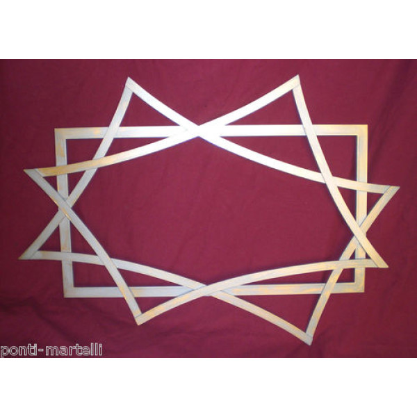 CORNICE design FERRO per Specchio o Foto con o senza LED . Realizzazioni Personalizzate . 837