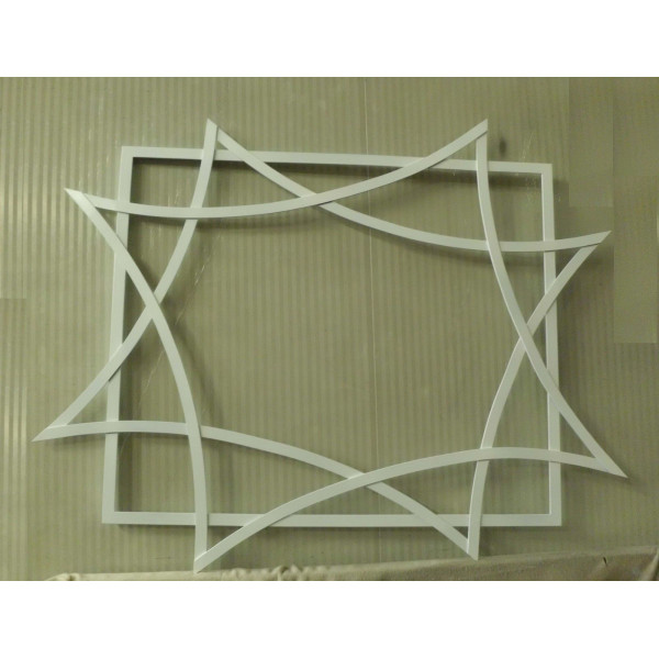 CORNICE design FERRO per Specchio o Foto con o senza LED . Realizzazioni Personalizzate . 837