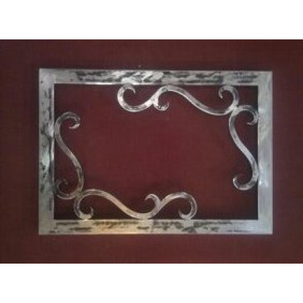 CORNICE design FERRO Battuto per Specchio o Foto con o senza LED . Realizzazioni Personalizzate . 839