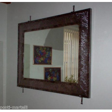 CORNICE design FERRO per Specchio o Foto con o senza LED . Realizzazioni Personalizzate . 840