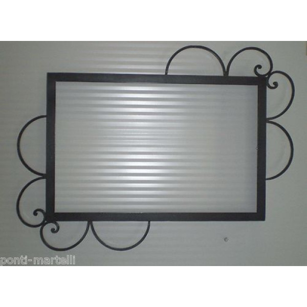 CORNICE design FERRO Battuto per Specchio o Foto con o senza LED . Realizzazioni Personalizzate . 841