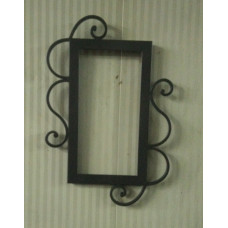 CORNICE design FERRO Battuto per Specchio o Foto con o senza LED . Realizzazioni Personalizzate . 843