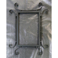 CORNICE design FERRO Battuto per Specchio o Foto con o senza LED . Realizzazioni Personalizzate . 844