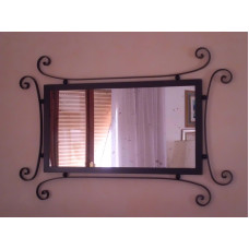 CORNICE design FERRO Battuto per Specchio o Foto con o senza LED . Realizzazioni Personalizzate . 844