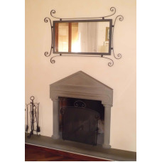 CORNICE design FERRO Battuto per Specchio o Foto con o senza LED . Realizzazioni Personalizzate . 844