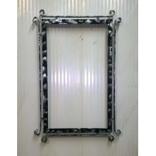 CORNICE design FERRO Battuto per Specchio o Foto con o senza LED . Realizzazioni Personalizzate . 844