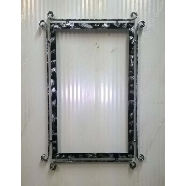 CORNICE design FERRO Battuto per Specchio o Foto con o senza LED . Realizzazioni Personalizzate . 844