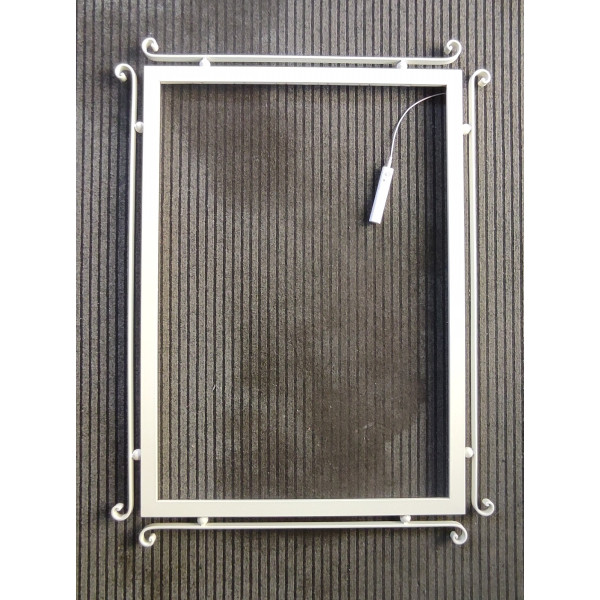 CORNICE design FERRO Battuto per Specchio o Foto con o senza LED . Realizzazioni Personalizzate . 844
