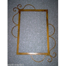 CORNICE design FERRO Battuto per Specchio o Foto con o senza LED . Realizzazioni Personalizzate . 845