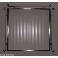 CORNICE design FERRO Battuto per Specchio o Foto con o senza LED . Realizzazioni Personalizzate . 847