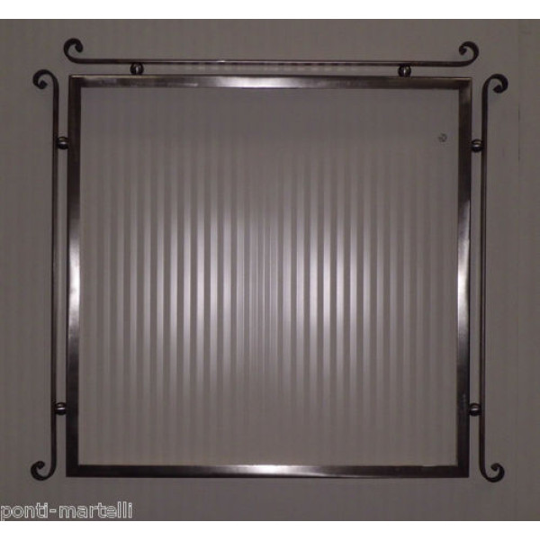 CORNICE design FERRO Battuto per Specchio o Foto con o senza LED . Realizzazioni Personalizzate . 847