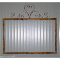 CORNICE design FERRO Battuto per Specchio o Foto con o senza LED . Realizzazioni Personalizzate . 848