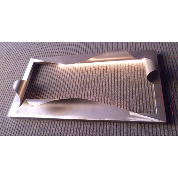 CORNICE design FERRO Battuto per Specchio o Foto con o senza LED . Realizzazioni Personalizzate . 849