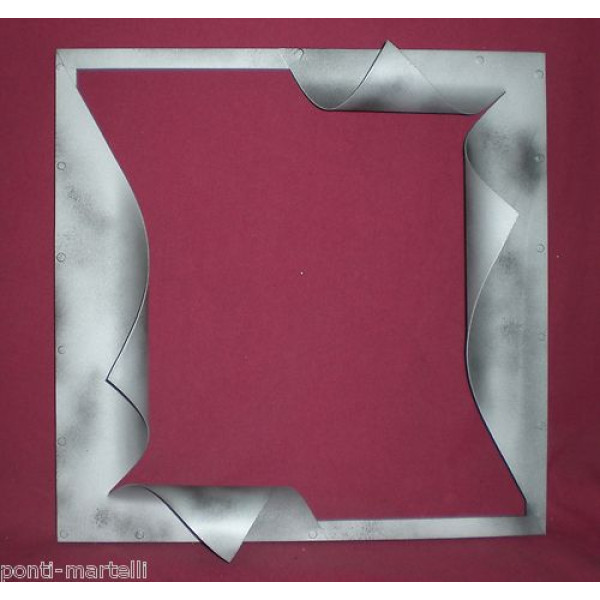 CORNICE design FERRO Battuto per Specchio o Foto con o senza LED . Realizzazioni Personalizzate . 849