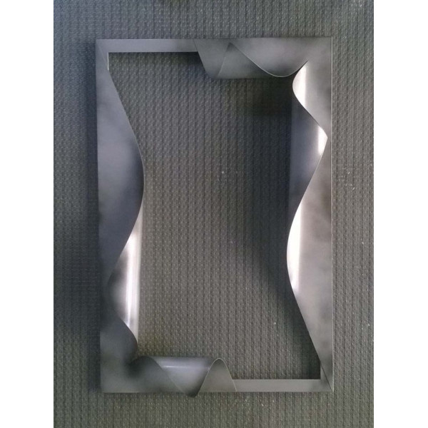 CORNICE design FERRO Battuto per Specchio o Foto con o senza LED . Realizzazioni Personalizzate . 849