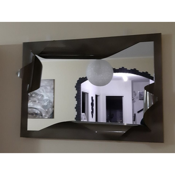CORNICE design FERRO Battuto per Specchio o Foto con o senza LED . Realizzazioni Personalizzate . 849