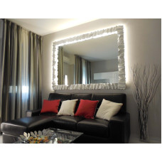 CORNICE design FERRO BATTUTO per Specchio o Foto con o senza LED . Realizzazioni Personalizzate . 850