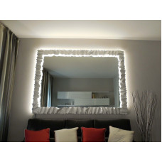 CORNICE design FERRO BATTUTO per Specchio o Foto con o senza LED . Realizzazioni Personalizzate . 850