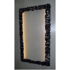 CORNICE design FERRO BATTUTO per Specchio o Foto con o senza LED . Realizzazioni Personalizzate . 850