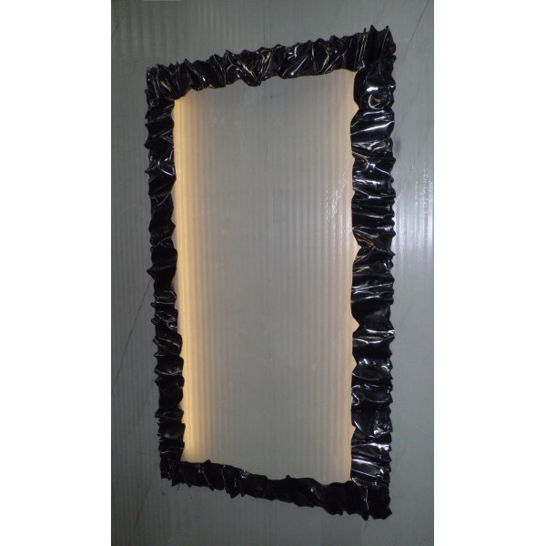 CORNICE design FERRO BATTUTO per Specchio o Foto con o senza LED . Realizzazioni Personalizzate . 850