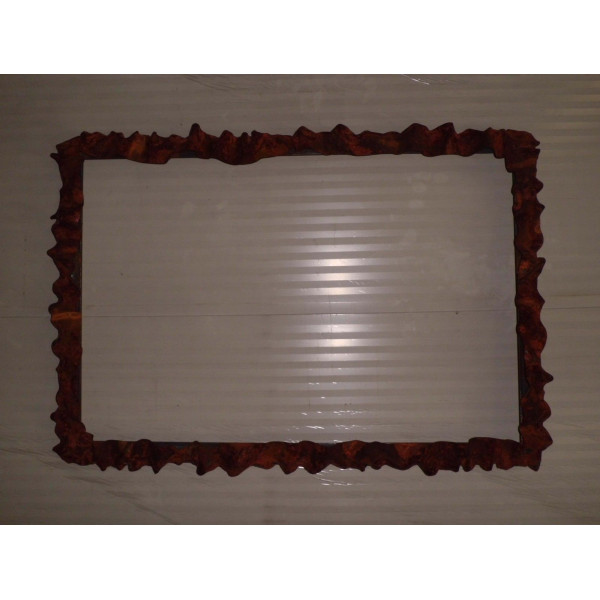 CORNICE design FERRO BATTUTO per Specchio o Foto con o senza LED . Realizzazioni Personalizzate . 850