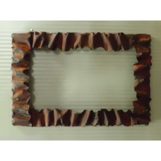 CORNICE design FERRO BATTUTO per Specchio o Foto con o senza LED . Realizzazioni Personalizzate . 850
