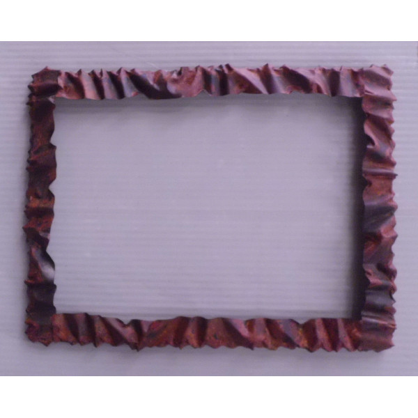 CORNICE design FERRO BATTUTO per Specchio o Foto con o senza LED . Realizzazioni Personalizzate . 850