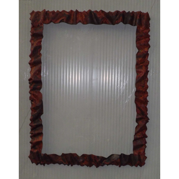 CORNICE design FERRO BATTUTO per Specchio o Foto con o senza LED . Realizzazioni Personalizzate . 850