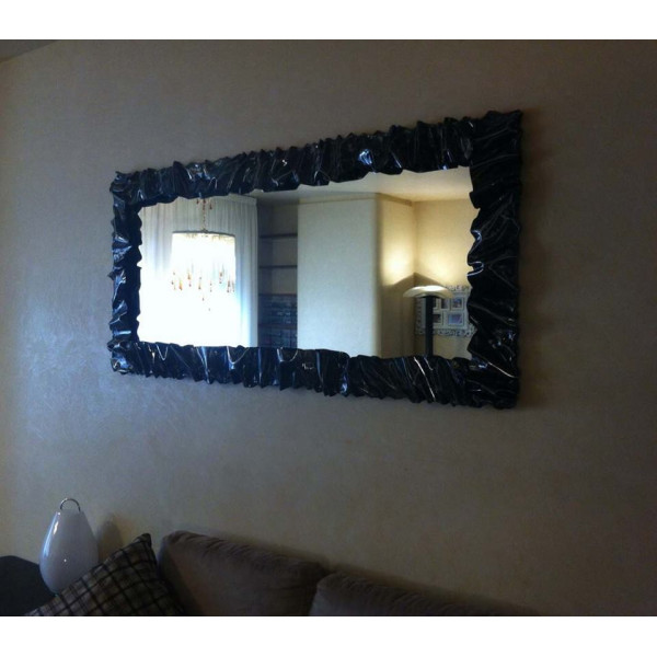CORNICE design FERRO BATTUTO per Specchio o Foto con o senza LED . Realizzazioni Personalizzate . 850