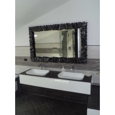 CORNICE design FERRO BATTUTO per Specchio o Foto con o senza LED . Realizzazioni Personalizzate . 850