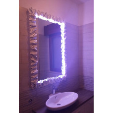 CORNICE design FERRO BATTUTO per Specchio o Foto con o senza LED . Realizzazioni Personalizzate . 850