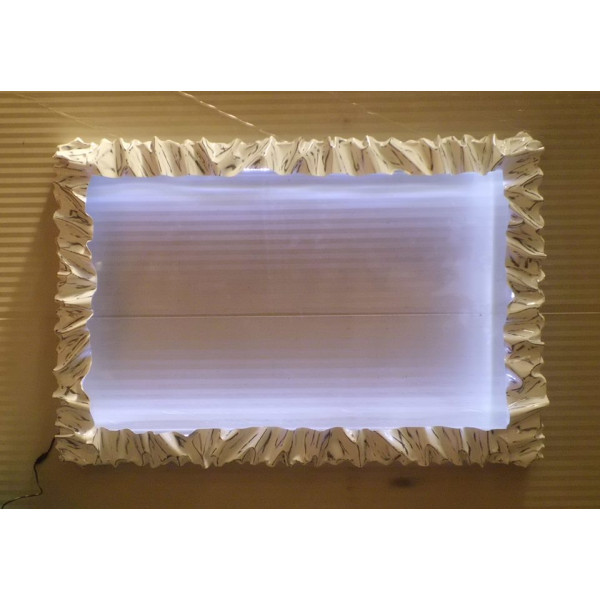 CORNICE design FERRO BATTUTO per Specchio o Foto con o senza LED . Realizzazioni Personalizzate . 850