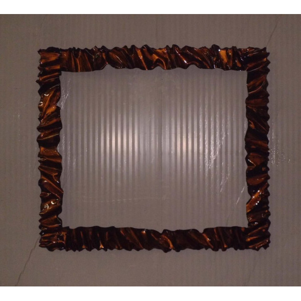 CORNICE design FERRO BATTUTO per Specchio o Foto con o senza LED . Realizzazioni Personalizzate . 850