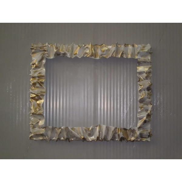 CORNICE design FERRO BATTUTO per Specchio o Foto con o senza LED . Realizzazioni Personalizzate . 850