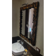 CORNICE design FERRO BATTUTO per Specchio o Foto con o senza LED . Realizzazioni Personalizzate . 850