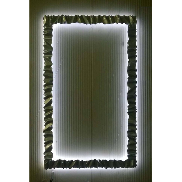 CORNICE design FERRO BATTUTO per Specchio o Foto con o senza LED . Realizzazioni Personalizzate . 850