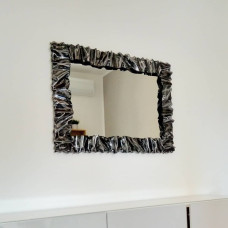 CORNICE design FERRO BATTUTO per Specchio o Foto con o senza LED . Realizzazioni Personalizzate . 850