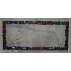 CORNICE design FERRO BATTUTO per Specchio o Foto con o senza LED . Realizzazioni Personalizzate . 850