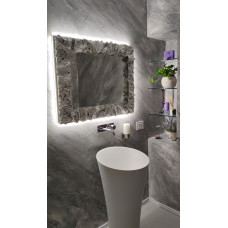 CORNICE design FERRO BATTUTO per Specchio o Foto con o senza LED . Realizzazioni Personalizzate . 850