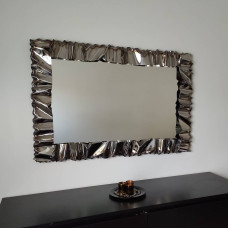 CORNICE design FERRO BATTUTO per Specchio o Foto con o senza LED . Realizzazioni Personalizzate . 850