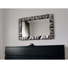 CORNICE design FERRO BATTUTO per Specchio o Foto con o senza LED . Realizzazioni Personalizzate . 850