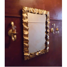 CORNICE design FERRO BATTUTO per Specchio o Foto con o senza LED . Realizzazioni Personalizzate . 850