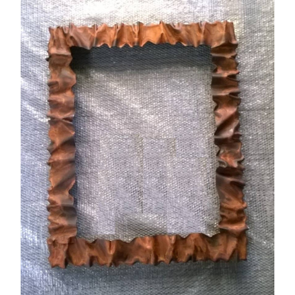 CORNICE design FERRO BATTUTO per Specchio o Foto con o senza LED . Realizzazioni Personalizzate . 850